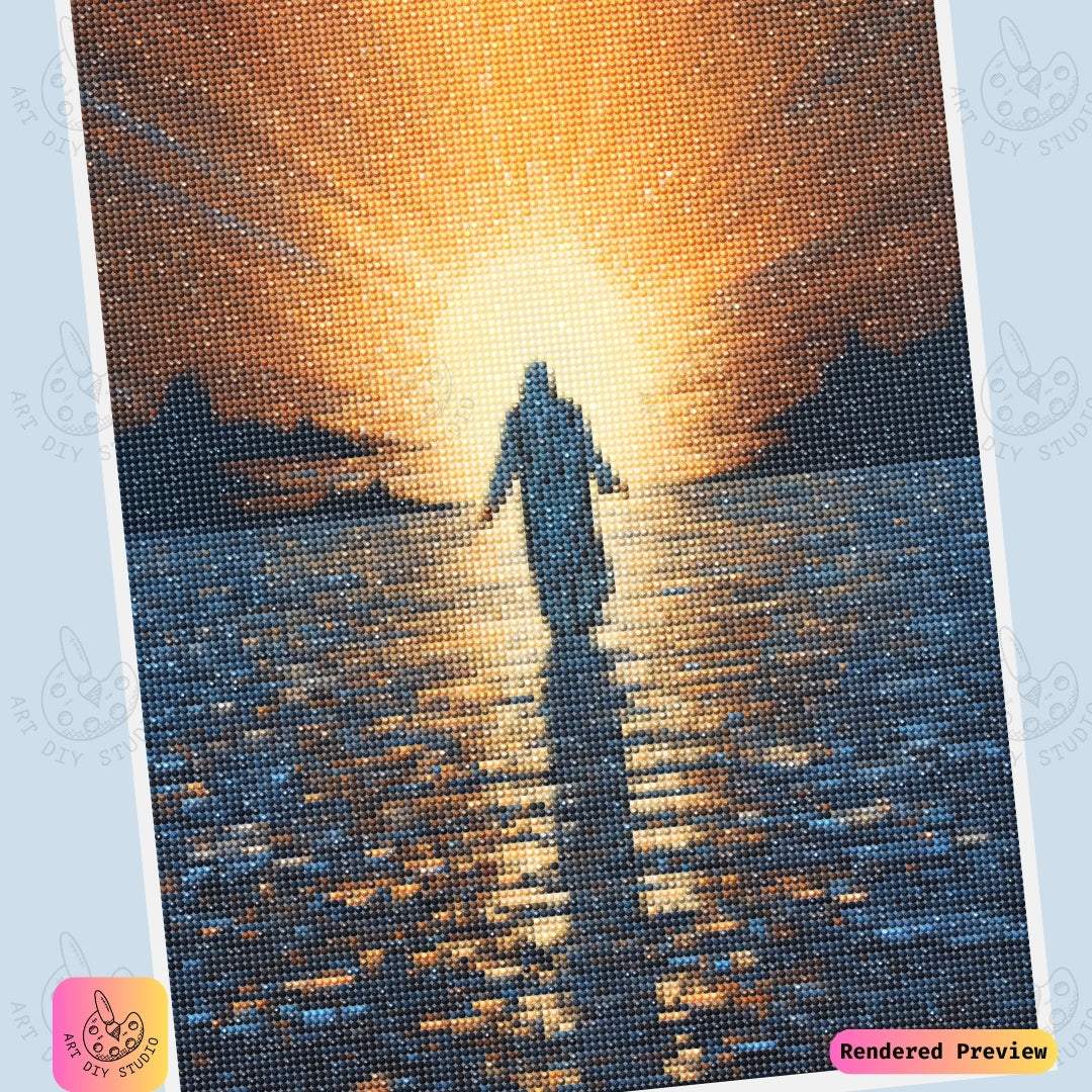 Artdiystudio Eternal Light Path Diy Diamond Painting Kit A Journey Of Radiant Faith 6