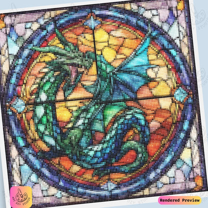 Artdiystudio Ethereal Winged Majesty Diy Diamond Painting Kit Luminous Fantasy Art 6