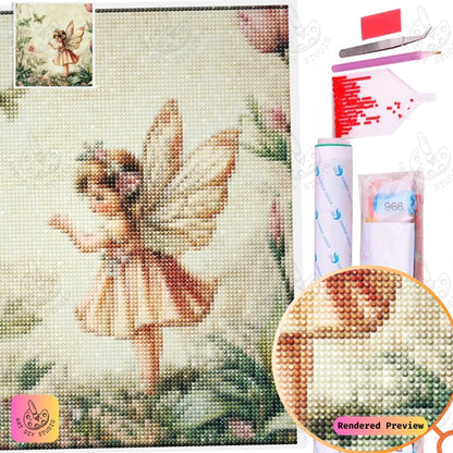 Artdiystudio Fairy Blossoms Dance Diy Diamond Painting Kit A Whimsical Escape Into A Magical Garden 2