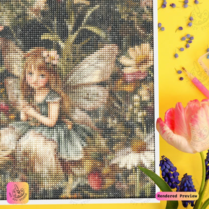Artdiystudio Fairy Garden Whispers Diy Diamond Painting Kit A Magical Escape Into Nature 3