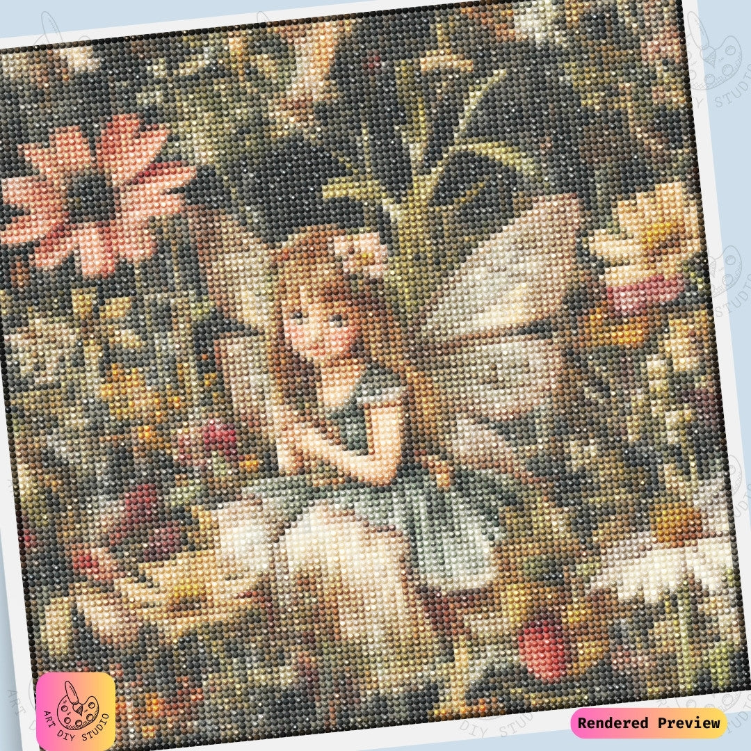 Artdiystudio Fairy Garden Whispers Diy Diamond Painting Kit A Magical Escape Into Nature 6