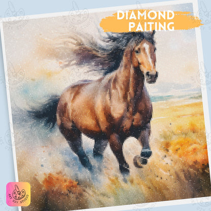 Artdiystudio Feel The Freedom With Spirit Of The Plains Diamond Art Kit 4