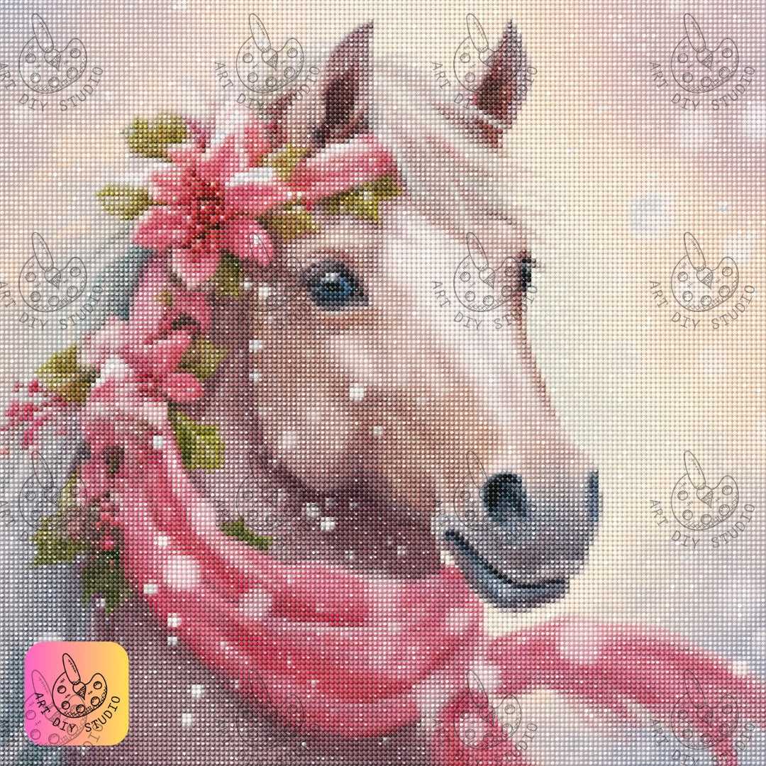 Artdiystudio Festive Spirit Mare Diamond Painting Kit Add Holiday Cheer To Your Decor 7