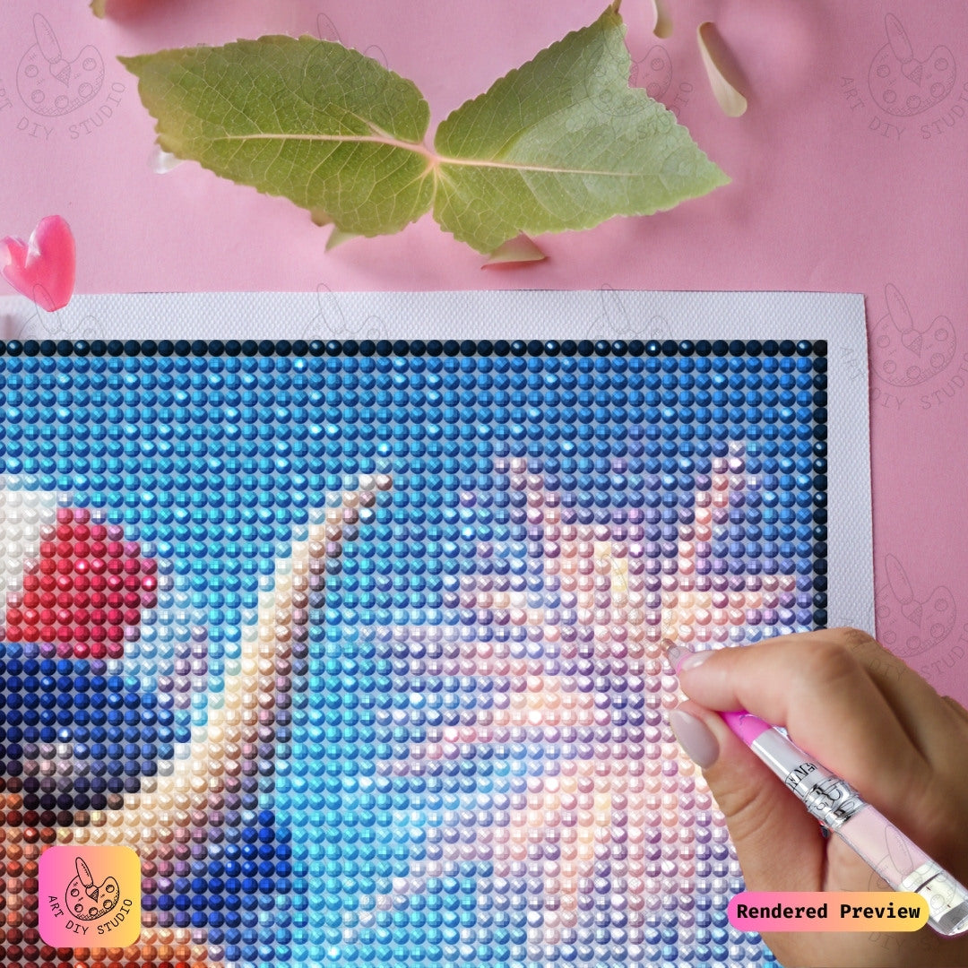 Artdiystudio Fireworks Moo Spectacle Diy Diamond Painting Kit A Dazzling Patriotic Celebration 4