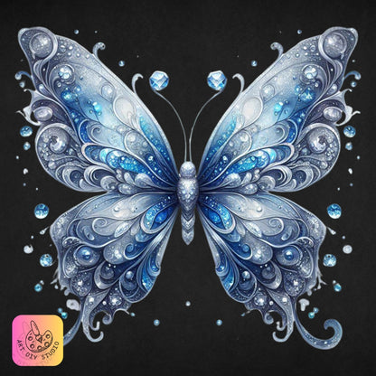 Artdiystudio Frosted Jewel Butterfly Diamond Painting Kit Create Your Masterpiece Product Image 8