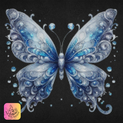 Artdiystudio Frosted Jewel Butterfly Diamond Painting Kit Create Your Masterpiece Product Image