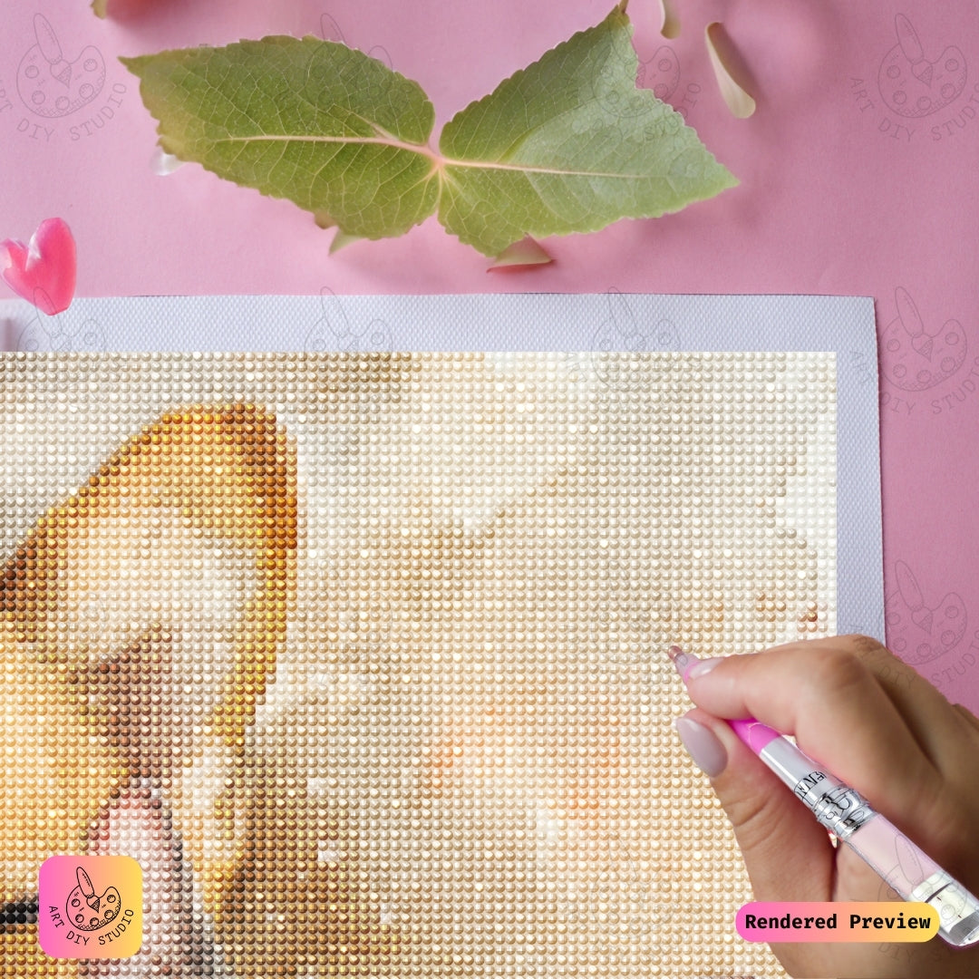 Artdiystudio Furry Friends Joy Diy Diamond Painting Kit A Heartwarming Craft For Pet Lovers 3