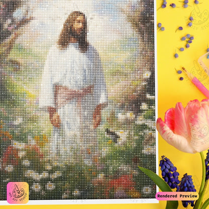 Artdiystudio Garden Of Grace Diy Diamond Painting Kit Celebrate Heavenly Peace 3