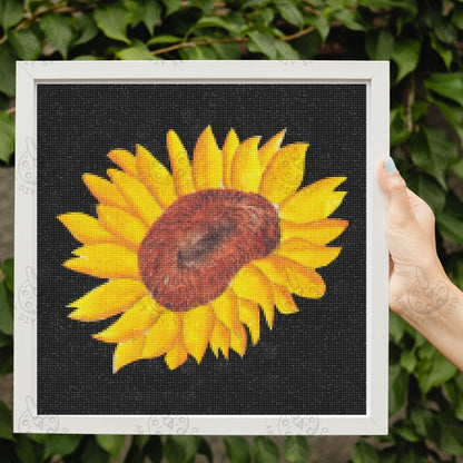 Artdiystudio Golden Sunburst Bloom Diy Diamond Painting Kit Brighten Your World 2