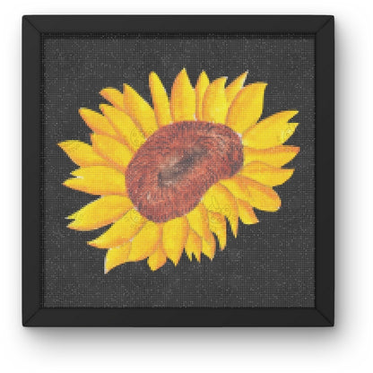 Artdiystudio Golden Sunburst Bloom Diy Diamond Painting Kit Brighten Your World 3