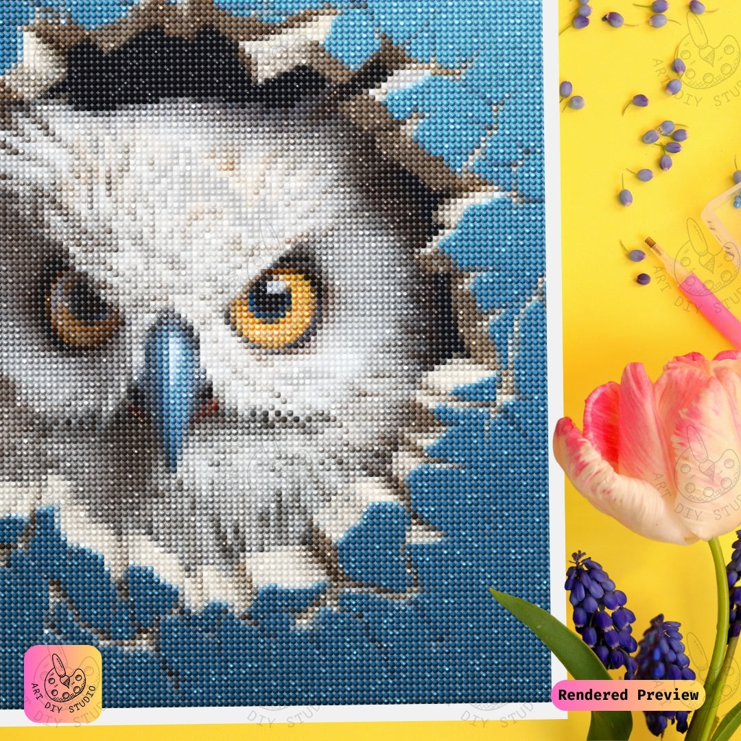 Artdiystudio Guardians Breakthrough Diy Diamond Painting Kit Unleash The Bold Vision 3
