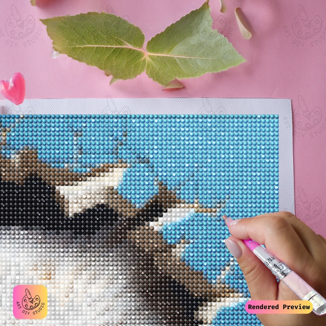 Artdiystudio Guardians Breakthrough Diy Diamond Painting Kit Unleash The Bold Vision 4