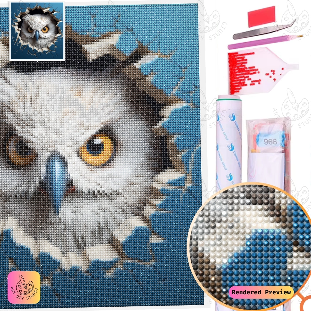 Artdiystudio Guardians Breakthrough Diy Diamond Painting Kit Unleash The Bold Vision 5