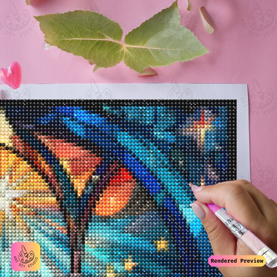 Artdiystudio Guiding Star Serenity Diy Diamond Painting Kit Capture Celestial Tranquility 4