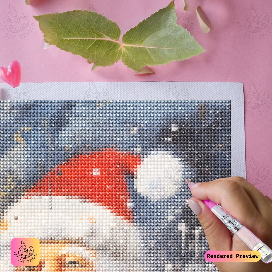 Artdiystudio Jolly Santa Claus Diy Diamond Painting Kit A Festive Holiday Masterpiece 3