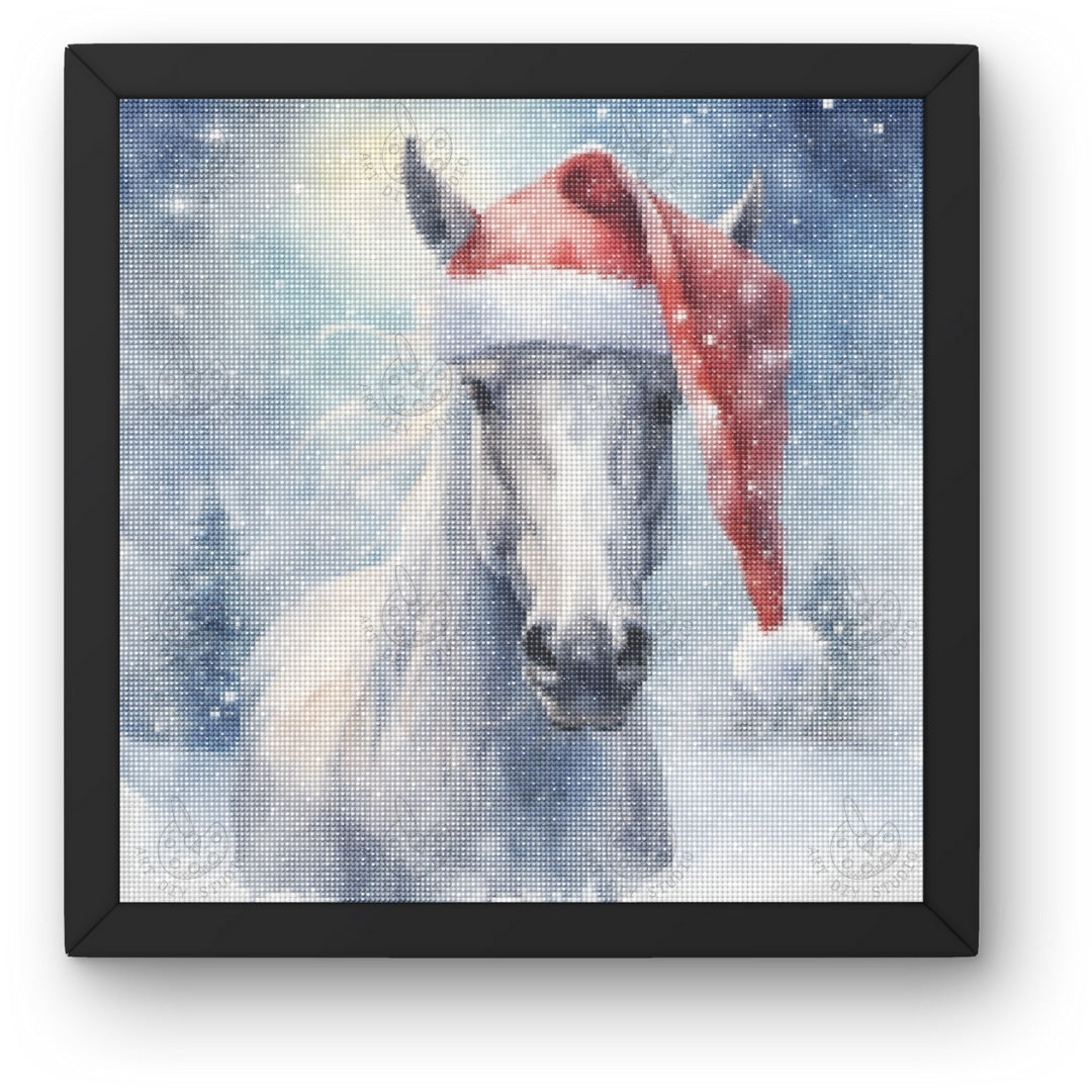 Artdiystudio Jolly Winter Steed Diy Diamond Painting Kit Embrace The Holiday Spirit 3