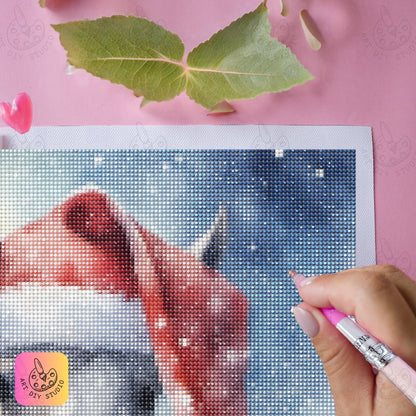 Artdiystudio Jolly Winter Steed Diy Diamond Painting Kit Embrace The Holiday Spirit 5