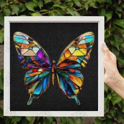 Artdiystudio Luminous Wings Of Wonder Diy Diamond Painting Kit A Vibrant Masterpiece Product Image 3