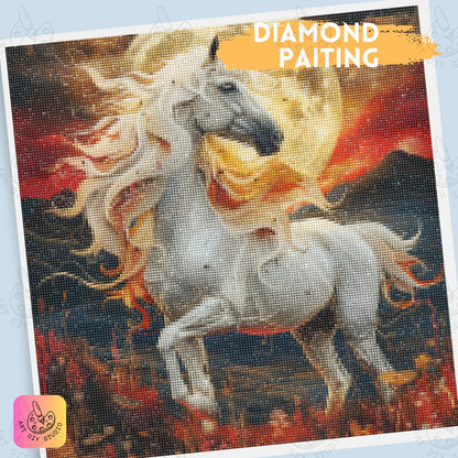 Artdiystudio Lunar Majesty Diamond Painting Kit A Mystical Journey Under The Moon 4