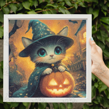 Artdiystudio Magic Meow Jack O Lantern Create A Cute And Spooky Diamond Art Masterpiece 2