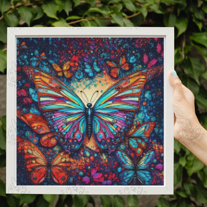 Artdiystudio Majestic Butterfly Symphony Diy Diamond Painting Kit Unleash Vibrant Creativity Product Image 3