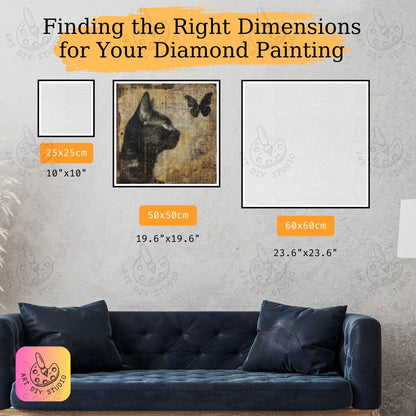 Artdiystudio Midnight Muse Enchantment Diy Diamond Painting Kit Captivating Gothic Charm Product Image 2