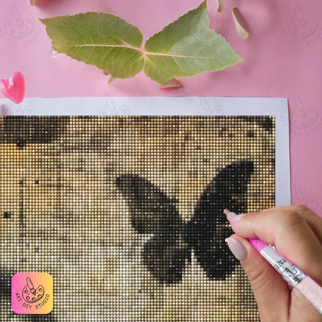 Artdiystudio Midnight Muse Enchantment Diy Diamond Painting Kit Captivating Gothic Charm Product Image 6