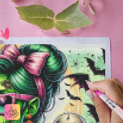 Artdiystudio Mombie Chic Diy Diamond Painting Kit Unleash Your Inner Undead Diva 5