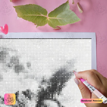 Artdiystudio Monochrome Owl Majesty Diy Diamond Painting Kit A Bold Nature Statement 4