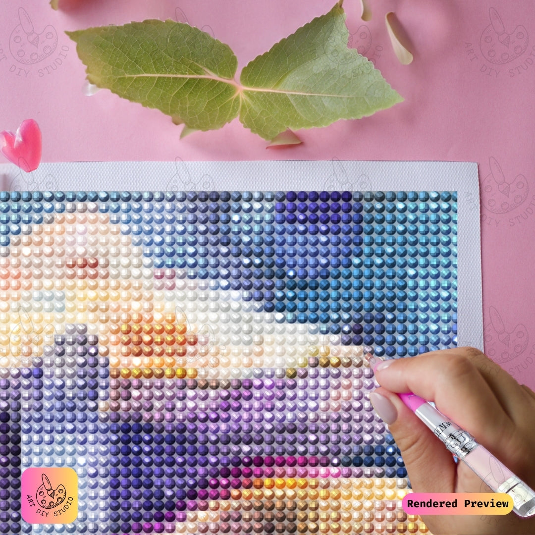 Artdiystudio Mystic Mushroom Garden Diy Diamond Painting Kit A Whimsical Journey In Art 3