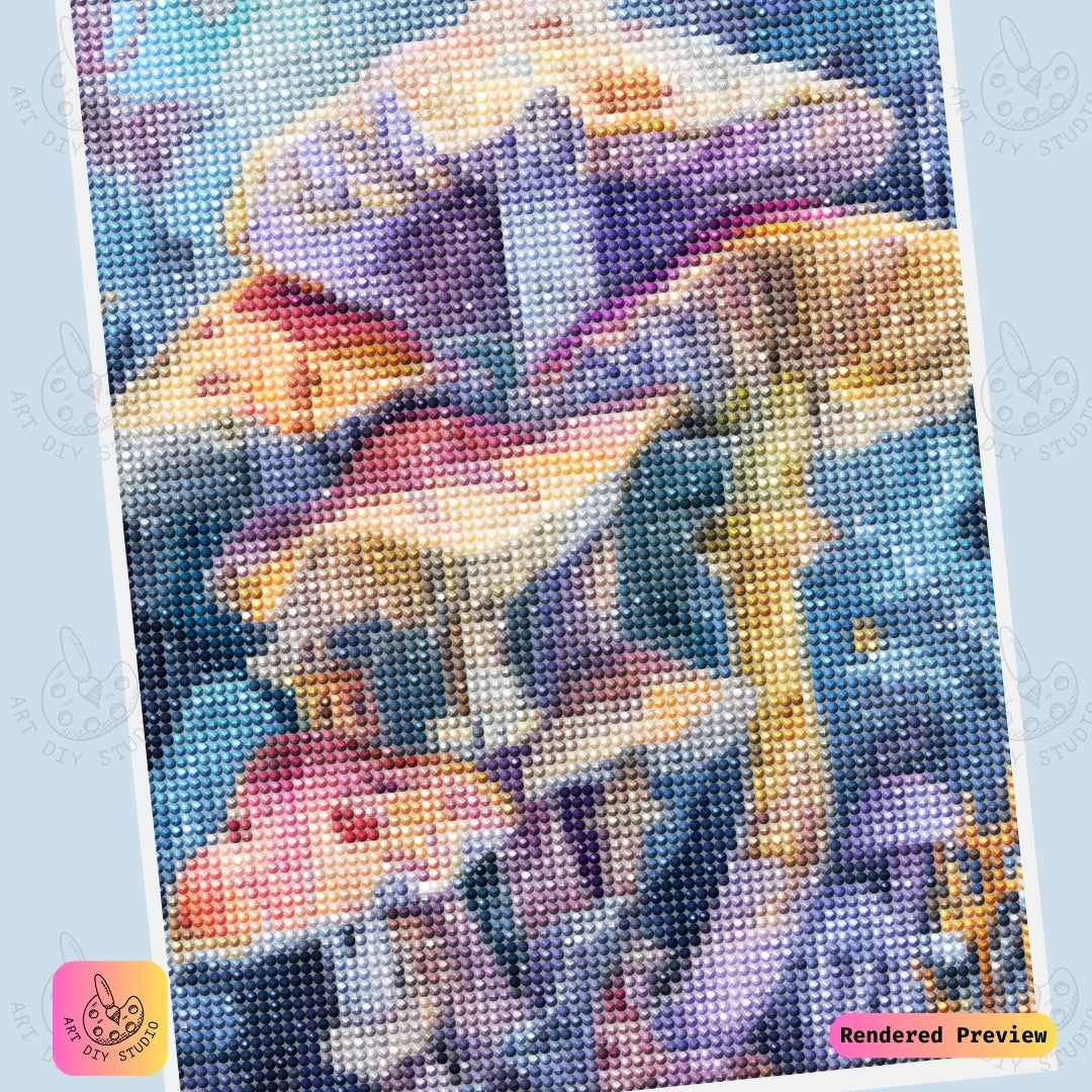 Artdiystudio Mystic Mushroom Garden Diy Diamond Painting Kit A Whimsical Journey In Art 5