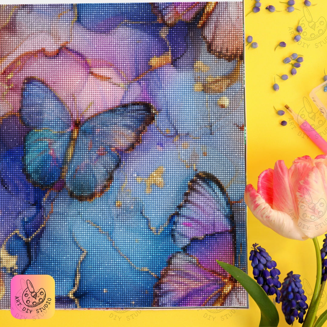 Artdiystudio Mystical Butterfly Dream Diy Diamond Painting Kit A Dance Of Light And Color Product Image 7