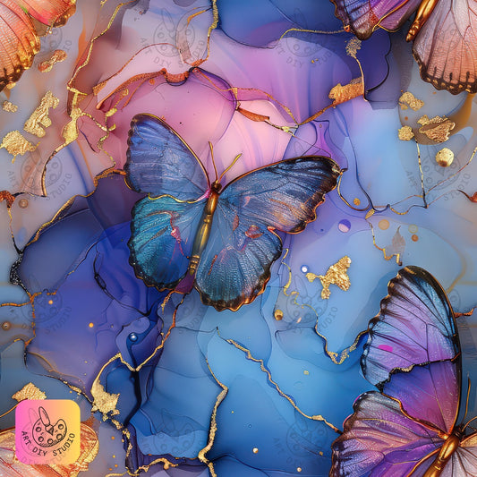 Artdiystudio Mystical Butterfly Dream Diy Diamond Painting Kit A Dance Of Light And Color Product Image 8