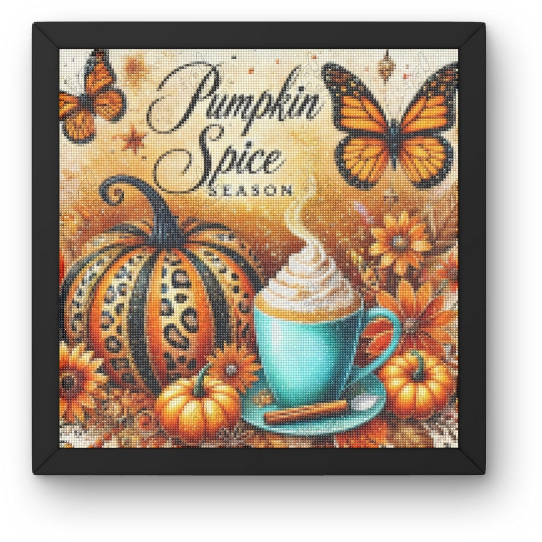 Artdiystudio Pumpkin Spice Whimsy Diy Diamond Painting Kit Embrace The Fall Vibes 3