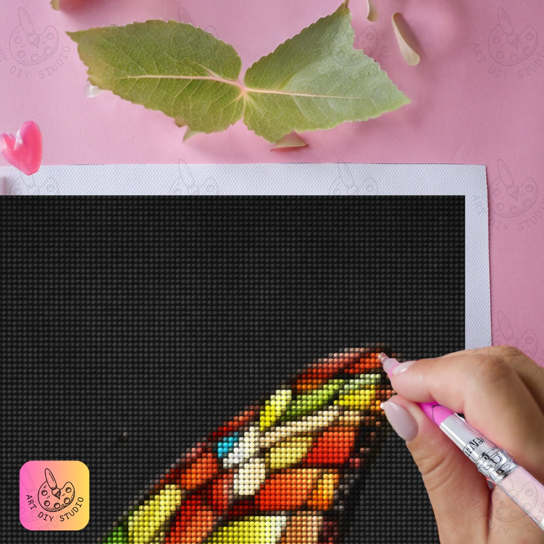 Artdiystudio Radiant Butterfly Mosaic Diy Diamond Painting Kit Let Your Creativity Take Flight Product Image 6