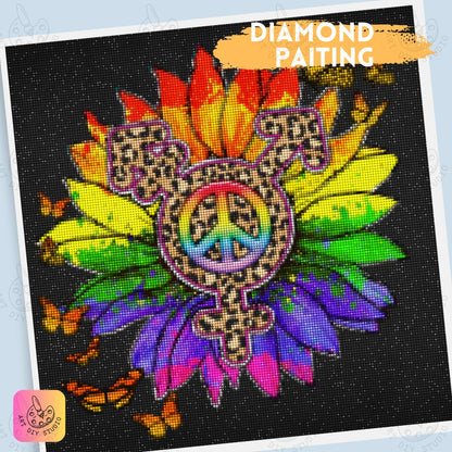 Artdiystudio Radiant Pride Blossom Diy Diamond Painting Kit Celebrate Diversity 4