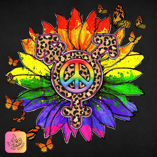 Artdiystudio Radiant Pride Blossom Diy Diamond Painting Kit Celebrate Diversity 8