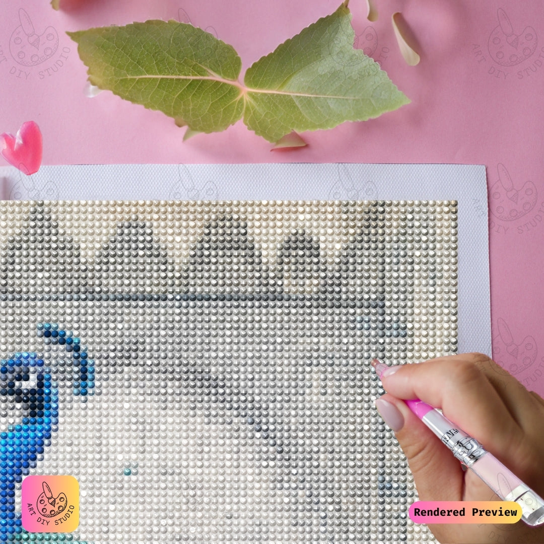 Artdiystudio Royal Peacock Majesty Diy Diamond Painting Kit Craft Your Regal Masterpiece 3