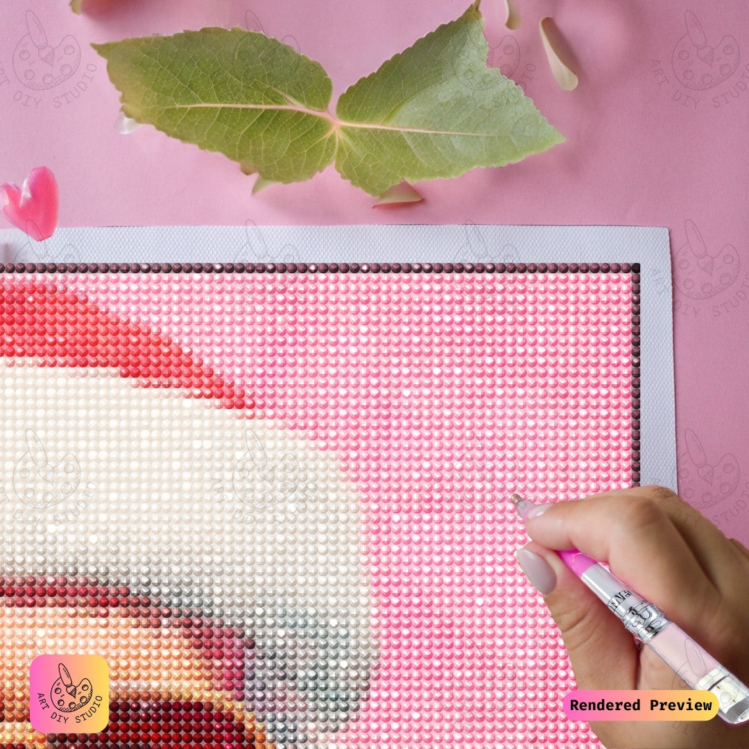 Artdiystudio Santas Cool Vibe Diy Diamond Painting Kit Get Festive With A Bold Twist 3