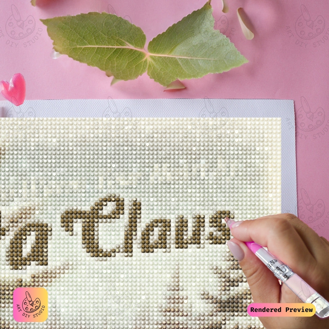 Artdiystudio Santas Cozy Tales Diy Diamond Painting Kit A Heartwarming Christmas Craft 3