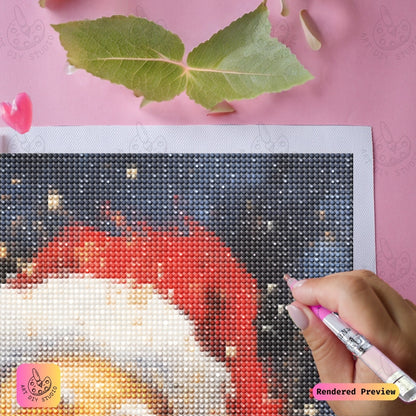 Artdiystudio Santas Joyful Sparkle Diy Diamond Painting Kit Bring Festive Cheer To Life 3