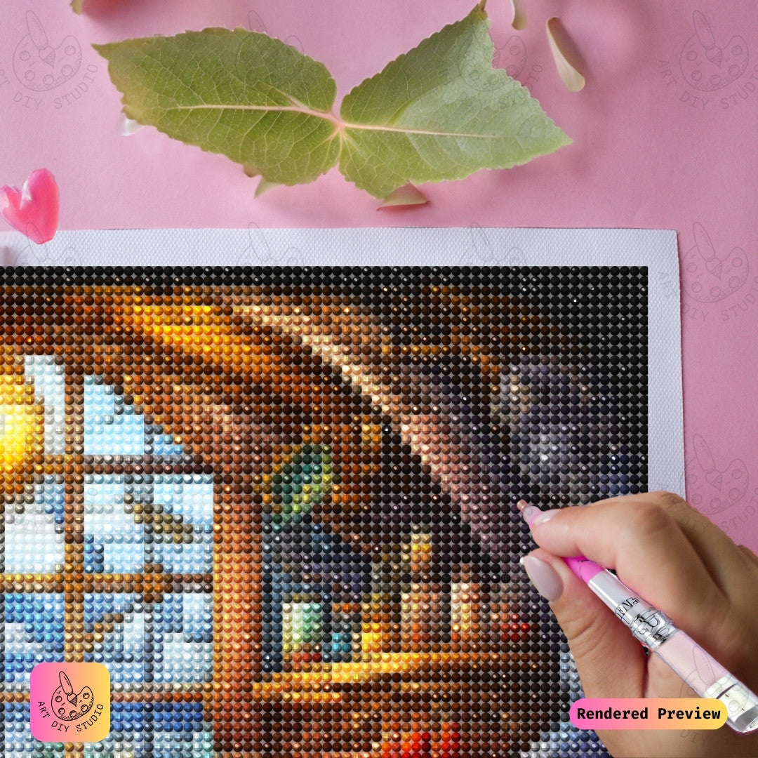 Artdiystudio Santas Secret Workshop Diy Diamond Painting Kit A Festive Crafting Journey 3