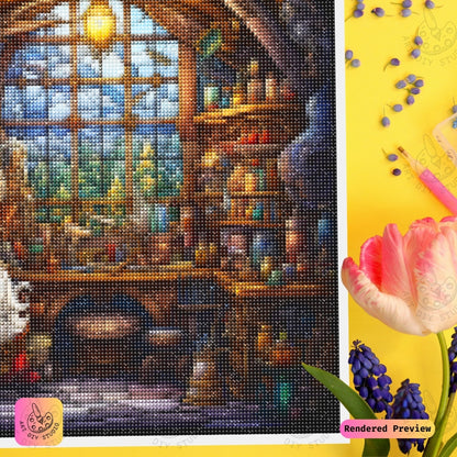 Artdiystudio Santas Secret Workshop Diy Diamond Painting Kit A Festive Crafting Journey 4