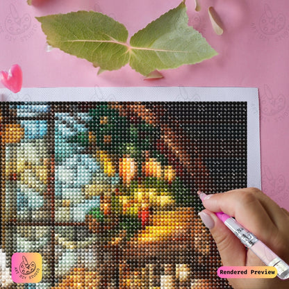 Artdiystudio Santas Workshop Secrets Diy Diamond Painting Kit Craft Your Holiday Magic 3