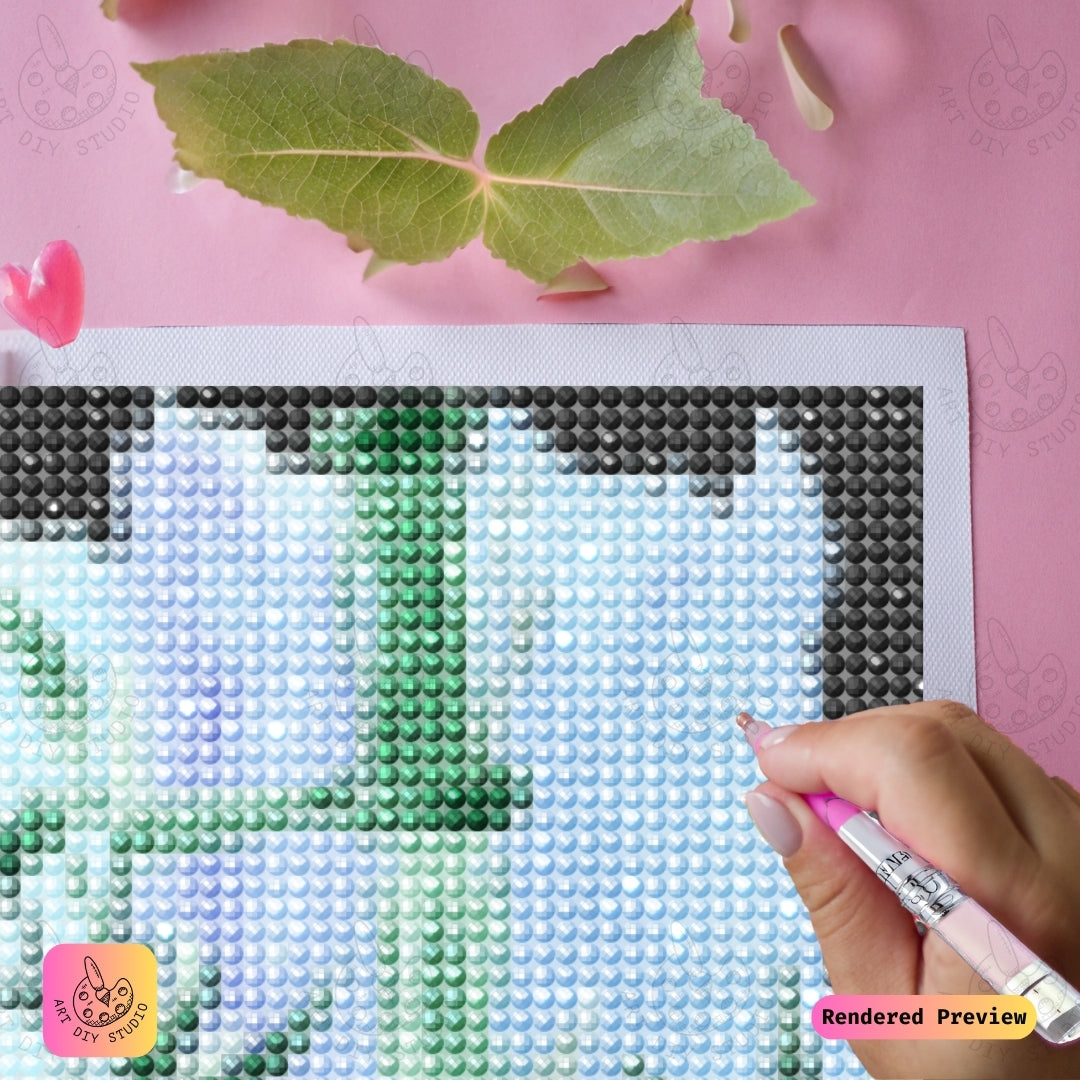 Artdiystudio Serene Songbird Diy Diamond Painting Kit A Tranquil Nature Escape 3
