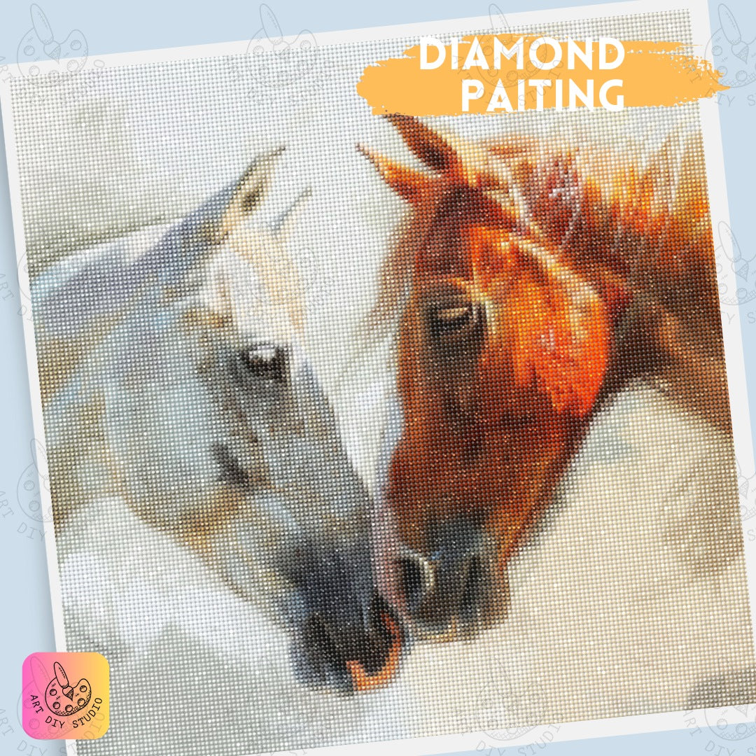 Artdiystudio Soulful Bond Diy Diamond Painting Kit Express The Beauty Of Connection 4
