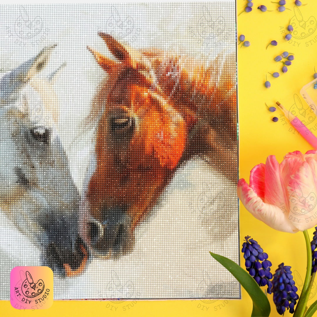 Artdiystudio Soulful Bond Diy Diamond Painting Kit Express The Beauty Of Connection 6