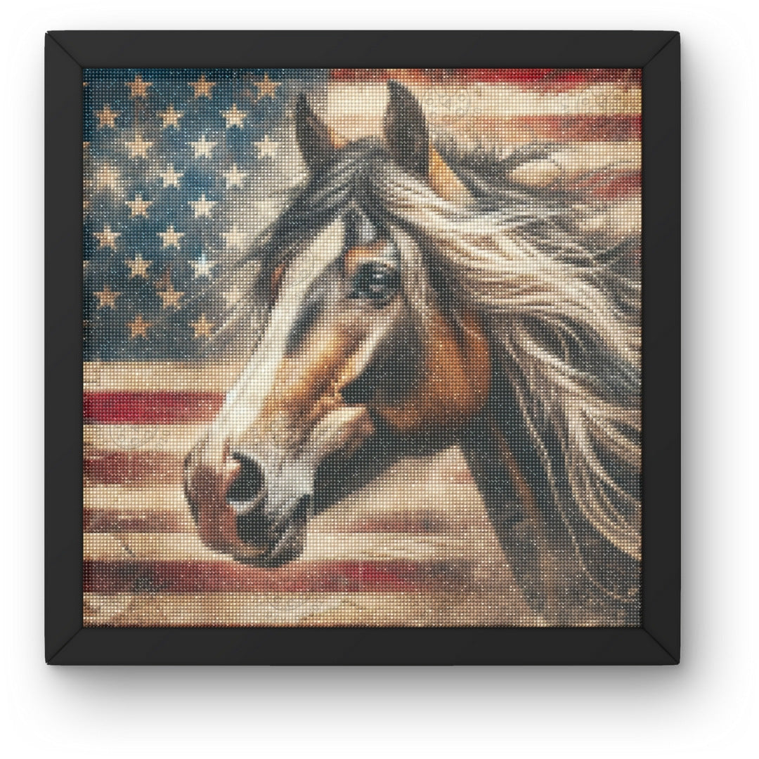 Artdiystudio Stars And Steeds Diamond Painting Kit Celebrate American Pride Product Image 3
