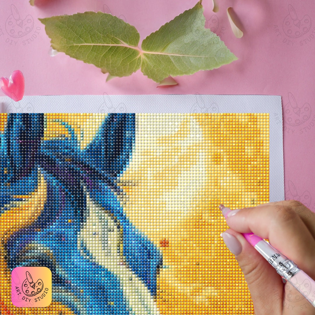 Artdiystudio Sunset Stallion Blaze A Colorful And Expressive Diy Diamond Painting Experience 5