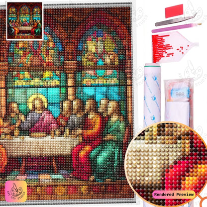 Artdiystudio The Last Supper Harmony Diy Diamond Painting Kit A Sacred Artistic Tribute 5